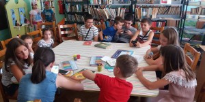 OUR SUMMER IN THE LIBRARY